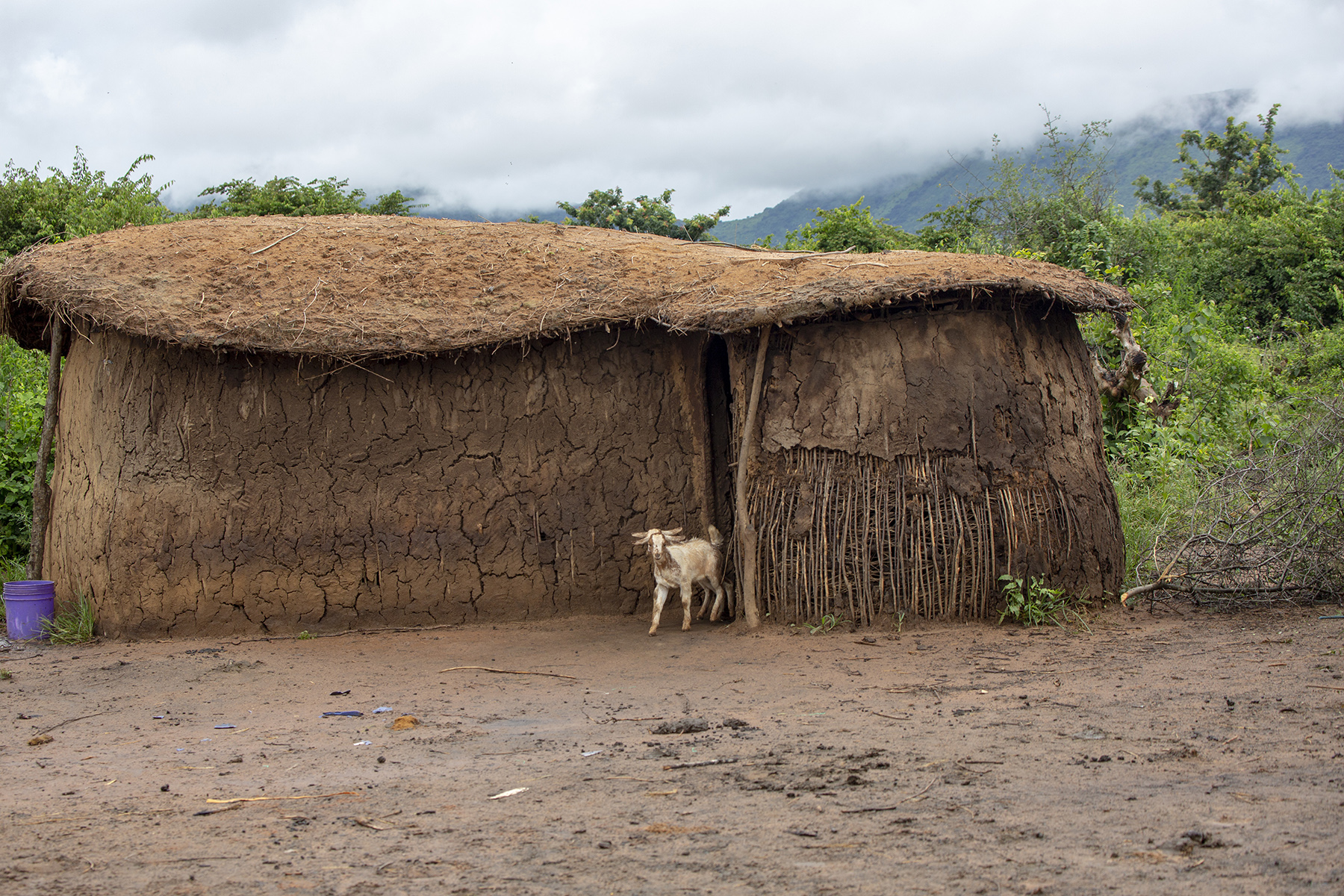 Maasai-home-in-Tanzania